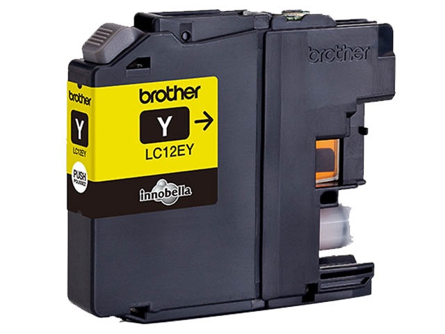 Original Brother LC-12E Y Tintenpatrone Gelb