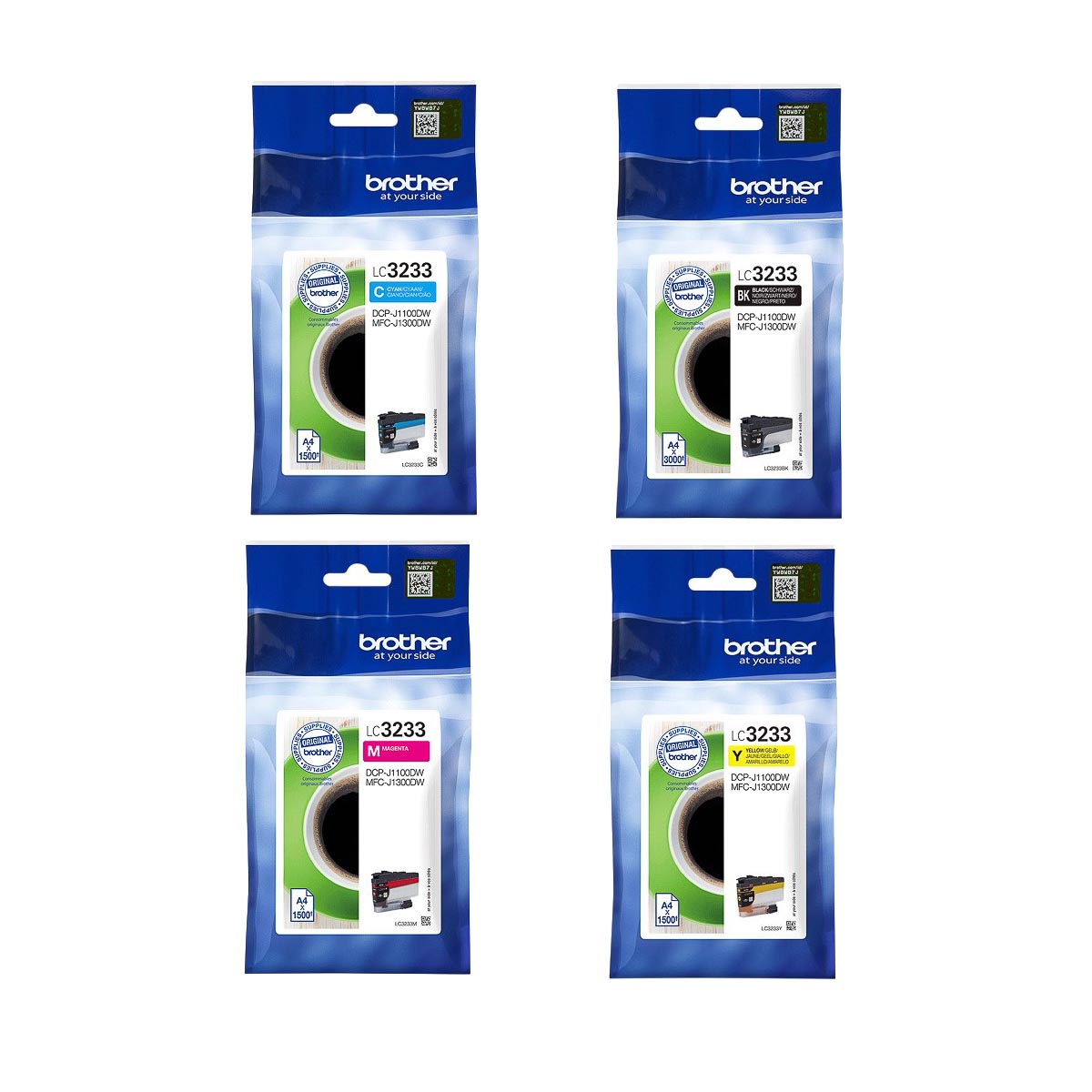 Original Brother LC 3233 Multipack 4-farbig