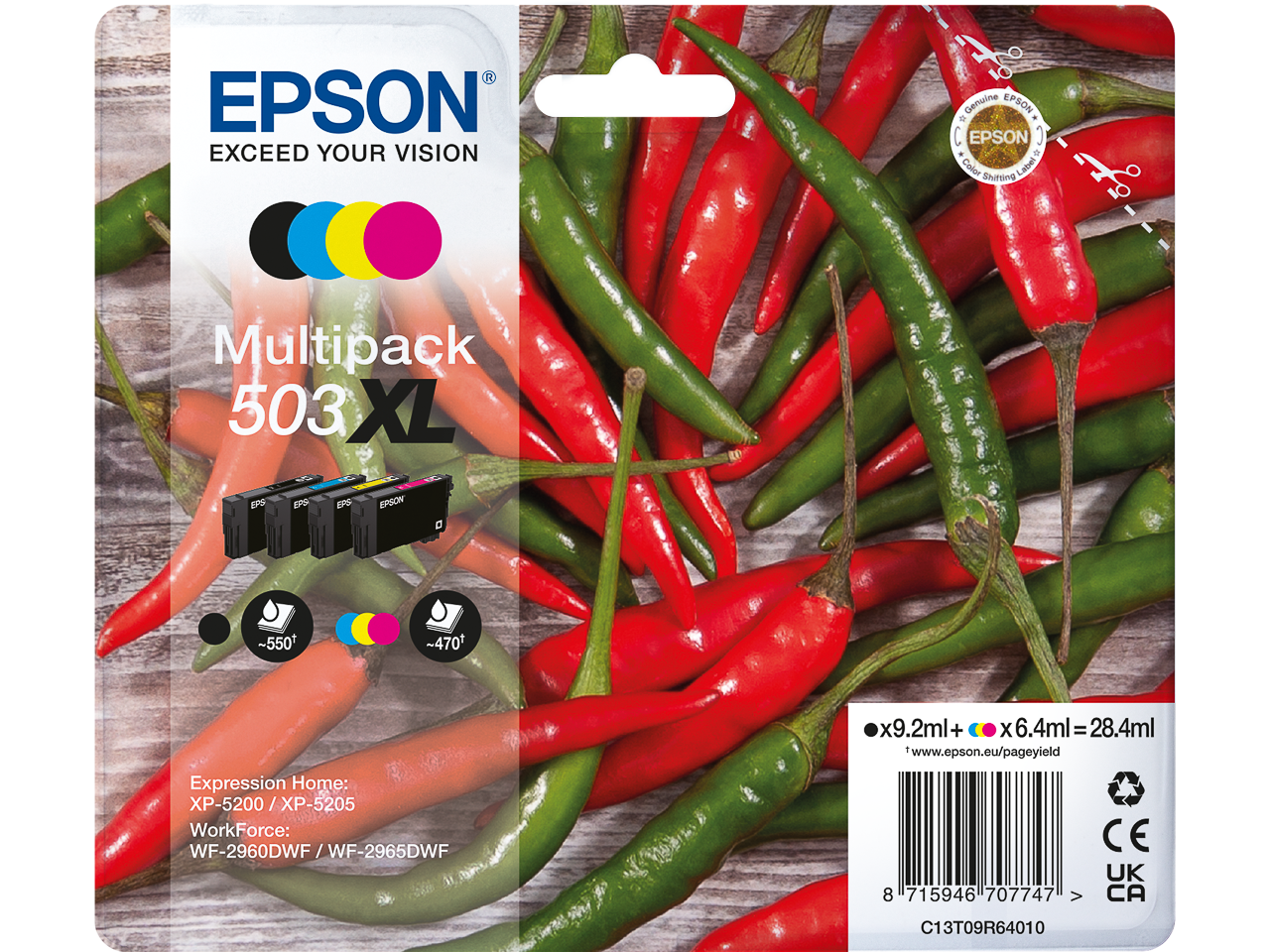 Original Epson 503XL Multipack C13T09R64010