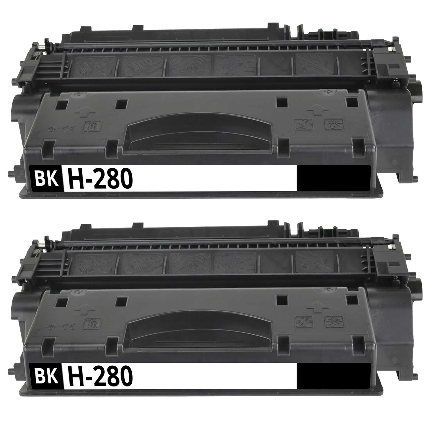 Alternativ zu HP CF280A / 80A Doppelpack Schwarz