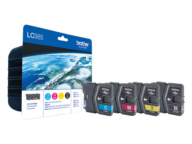 Original Brother LC 985 Multipack 4-farbig