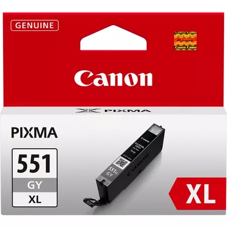 Original Canon CLI 551 GY XL Patrone Grau