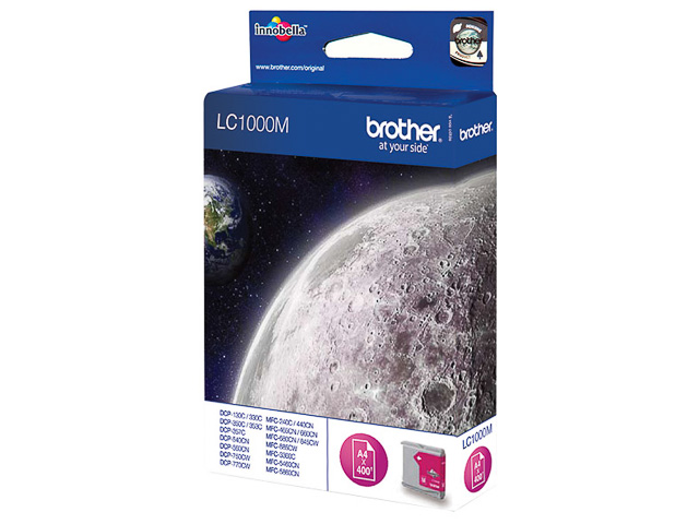 Original Brother LC 1000 M Tintenpatrone Magenta