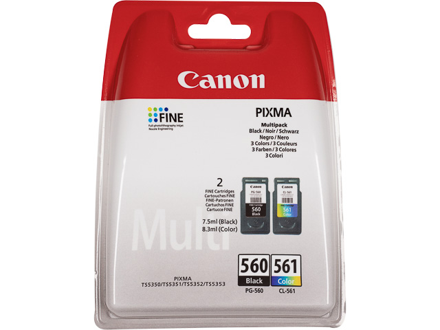 Original Canon PG-560 CL-561 Multipack 3713C006