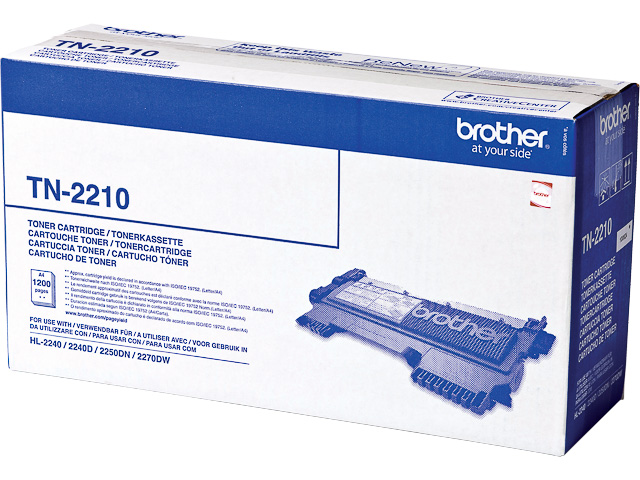 Original Brother TN 2210 Toner Schwarz 1.200 Seiten