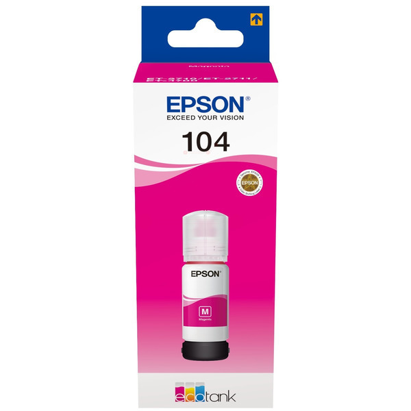 Original Epson 104 Tinte Magenta C13T00P340