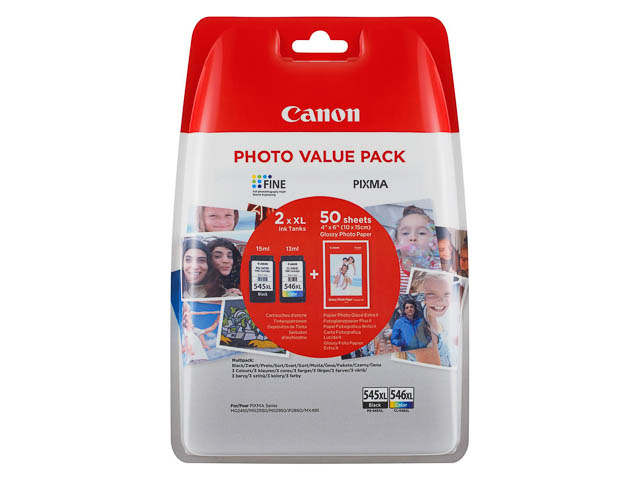 Original Canon PG-545 XL / CL-546 XL Multipack 8286B006