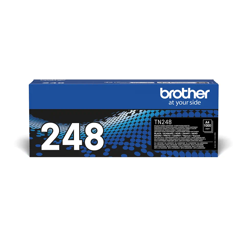 Original Brother TN 248 BK Toner Schwarz 1.000 Seiten