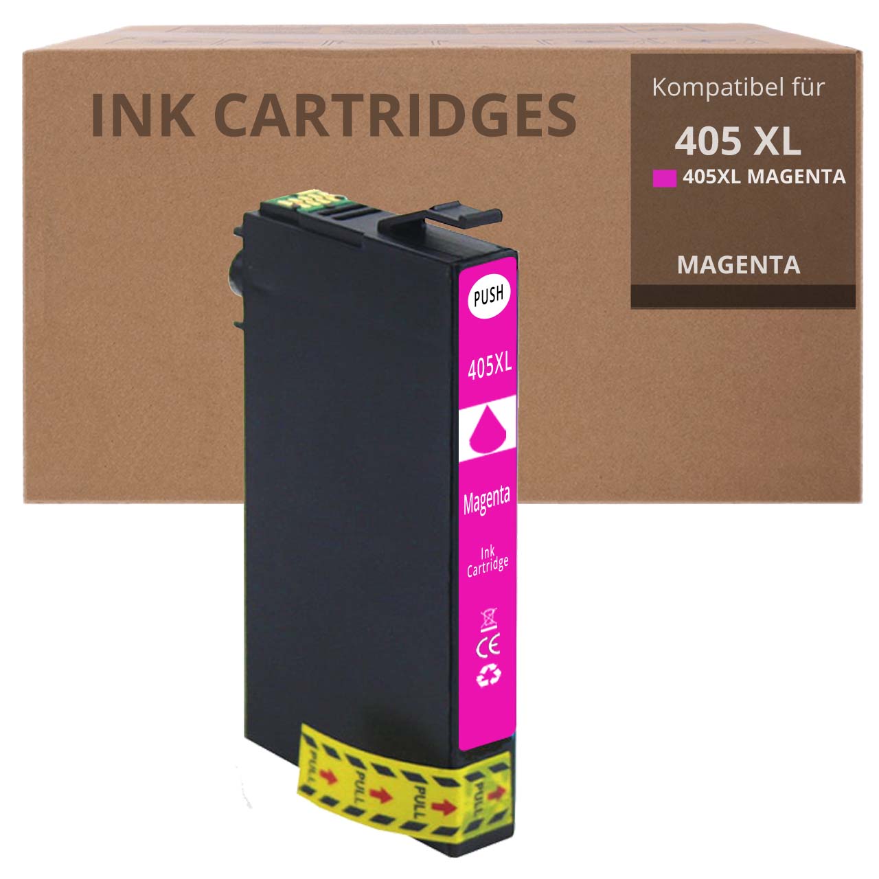 Alternativ zu Epson 405 XL Druckerpatrone Magenta T05H3