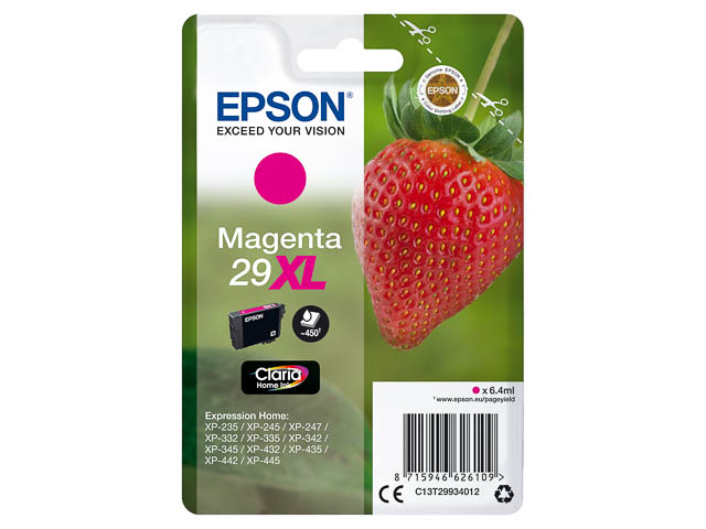 Original Epson 29XL Tintenpatrone Magenta T2993