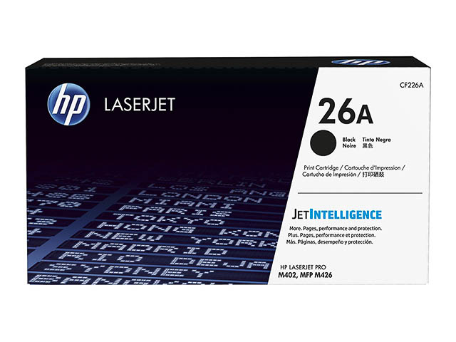 Original HP CF226A / HP 26A Toner Schwarz
