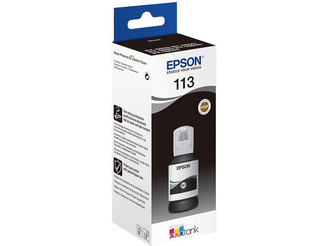 Original Epson 113 Tinte Schwarz C13T06B140
