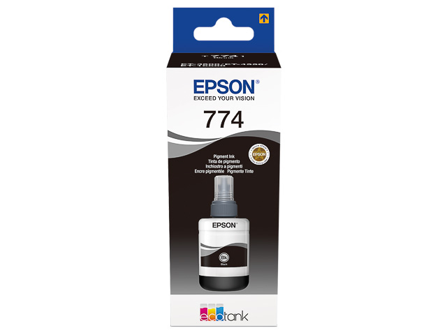 Original Epson 774 Tinte Schwarz C13T774140
