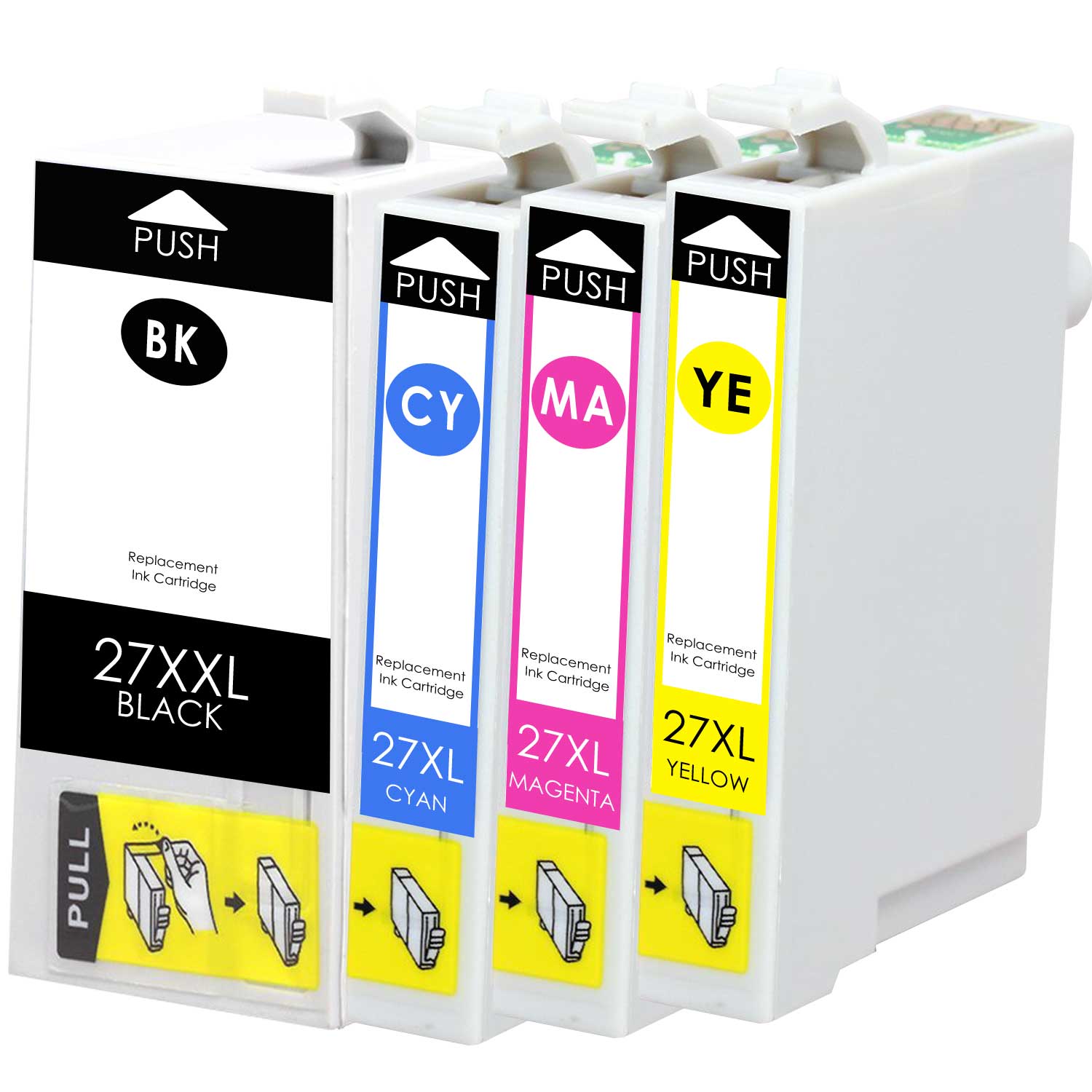 Alternativ zu Epson 27 XXL Multipack 4-farbig
