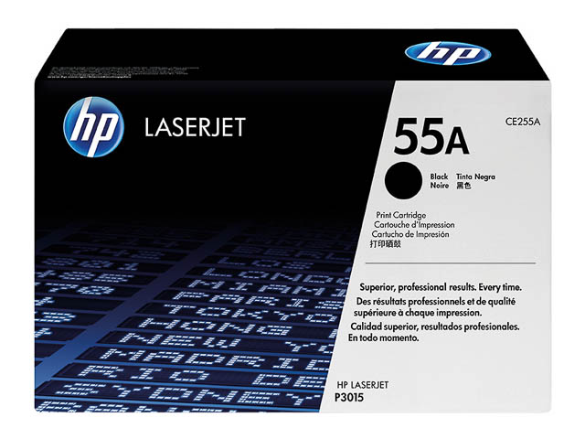 Original HP CE255A / 55A Toner Schwarz