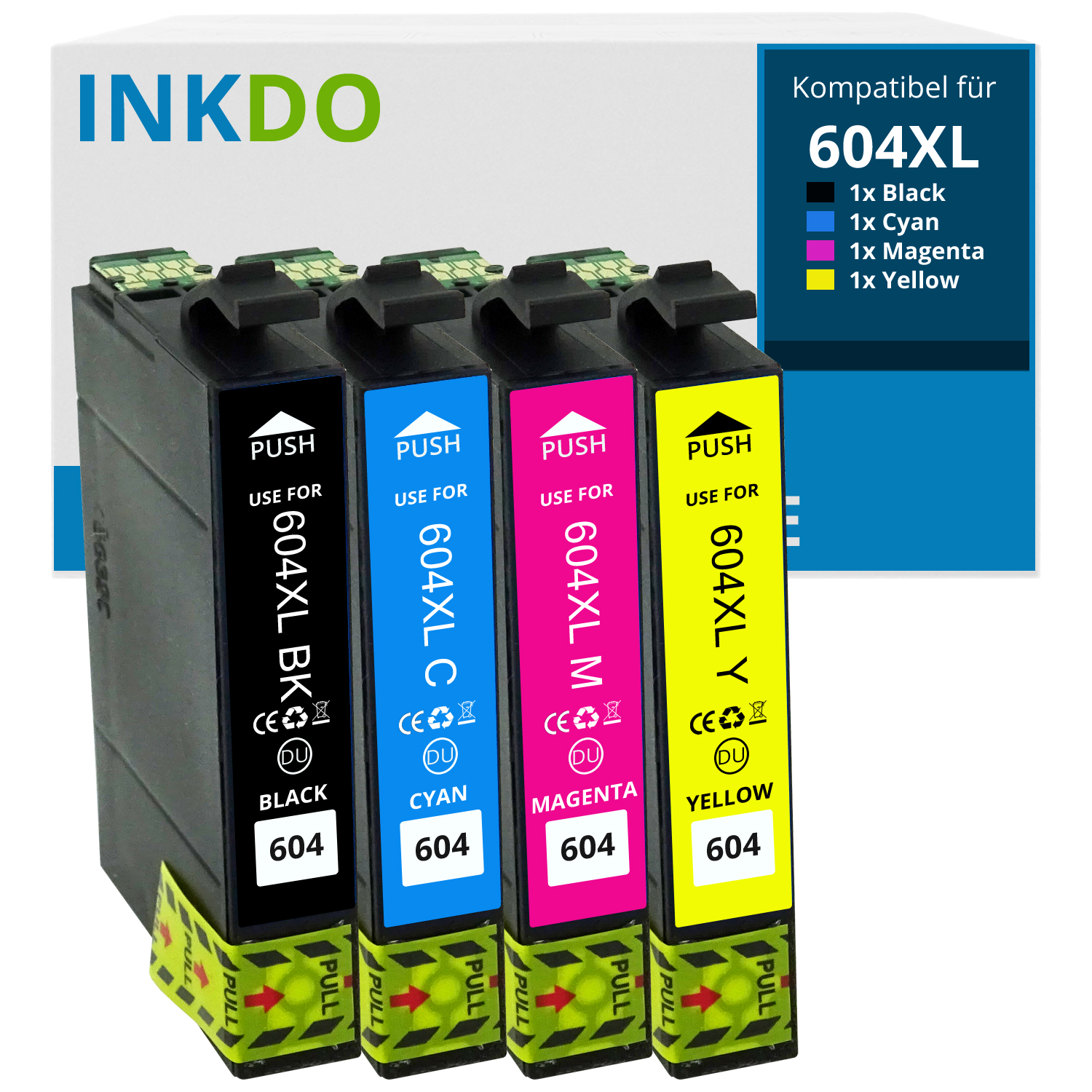 Alternativ zu Epson 604 XL Multipack T10H6 Ananas Patronen