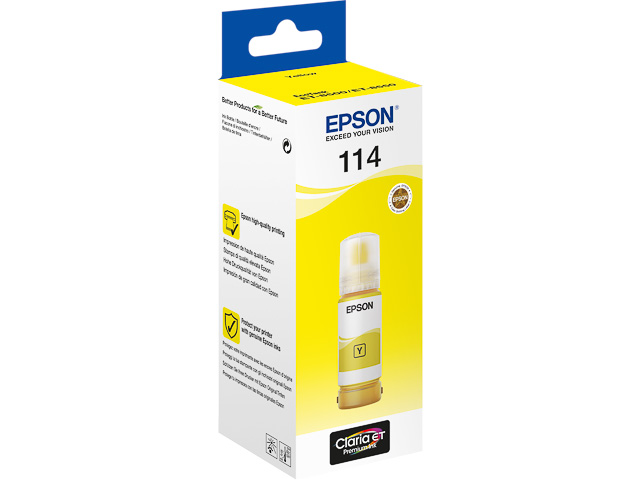Original Epson 114 Tinten Gelb 70 ml