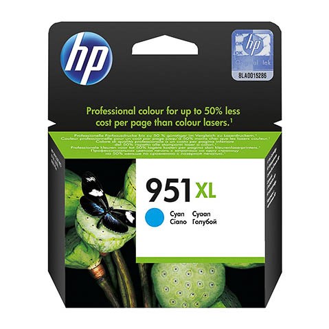 Original HP 951XL / CN046AE Druckerpatrone cyan