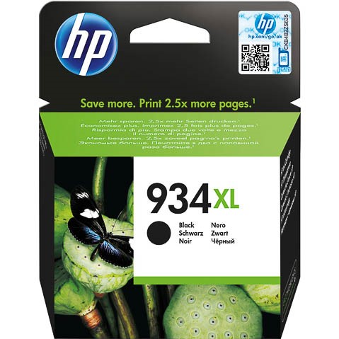 Original HP 934XL / C2P23AE Druckerpatrone schwarz