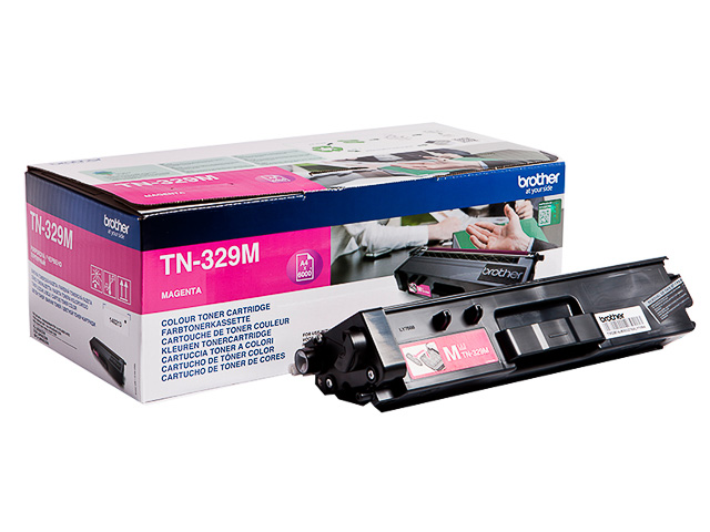 Original Brother TN 329 M Toner Magenta