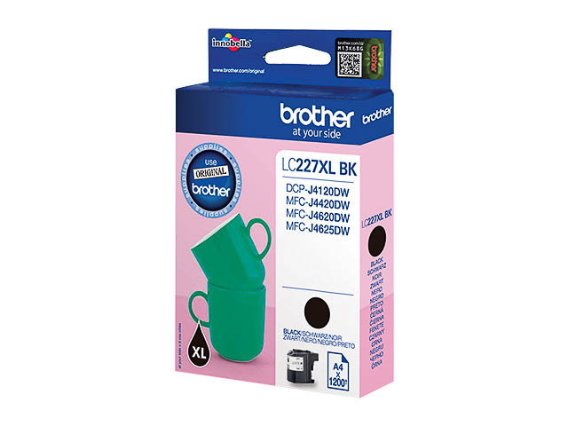 Original Brother LC 227 XL BK Patrone Schwarz