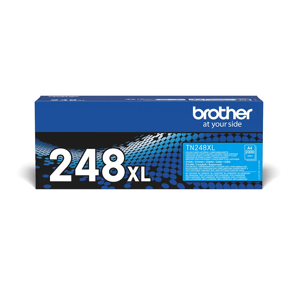 Original Brother TN 248XL C Toner Cyan 2.300 Seiten