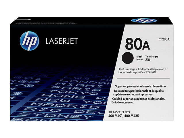 Original HP CF280A / 80A Toner Schwarz