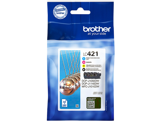 Original Brother LC-421 Multipack CMYK
