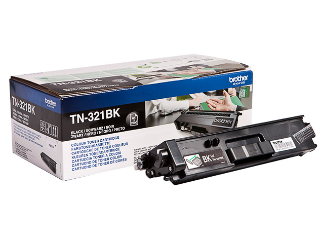 Original Brother TN 321 BK Toner Schwarz