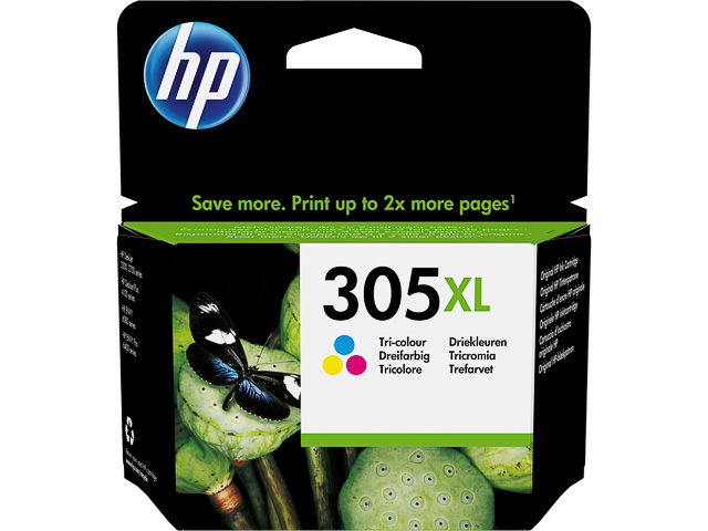 Original HP 305XL / 3YM63AE Druckerpatrone Color 200 Seiten