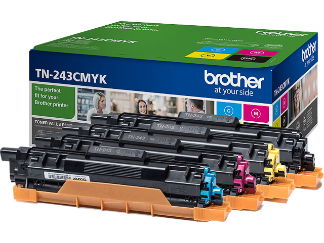 Original Brother TN 243 Toner Set 4.000 Seiten