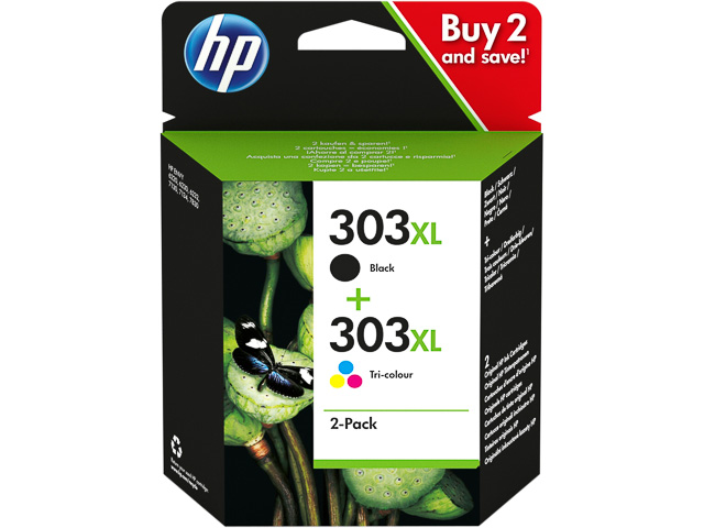 Original HP 303XL Multipack 3YN10AE schwarz / color