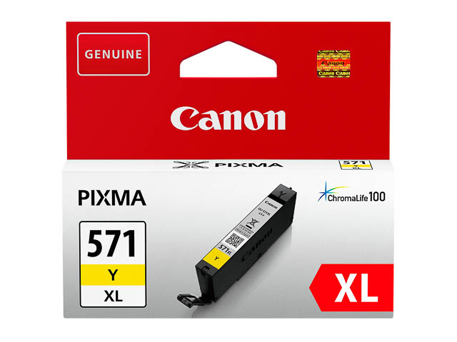 Original Canon CLI-571Y XL Patrone Gelb 0334C001