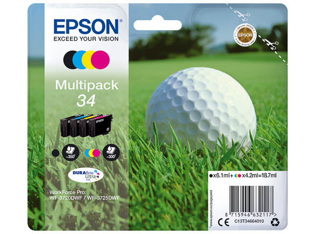 Original Epson 34 Multipack T3466