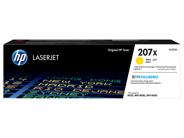Original HP 207X / W2212X Toner Gelb