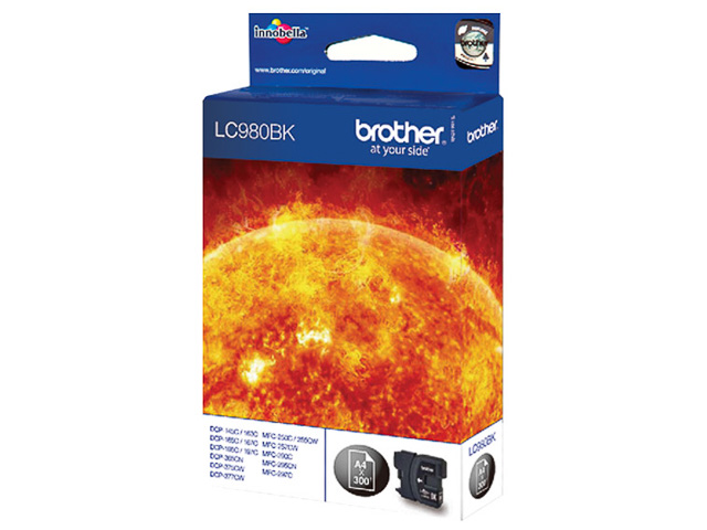 Original Brother LC 980 BK Tintenpatronen Schwarz