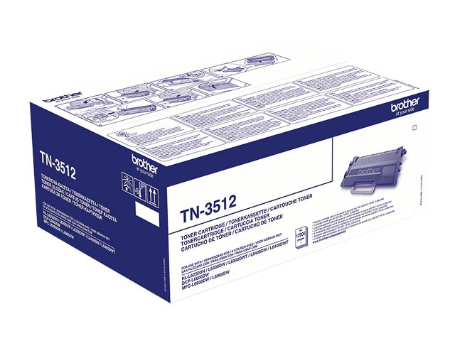 Original Brother TN 3512 Toner Schwarz