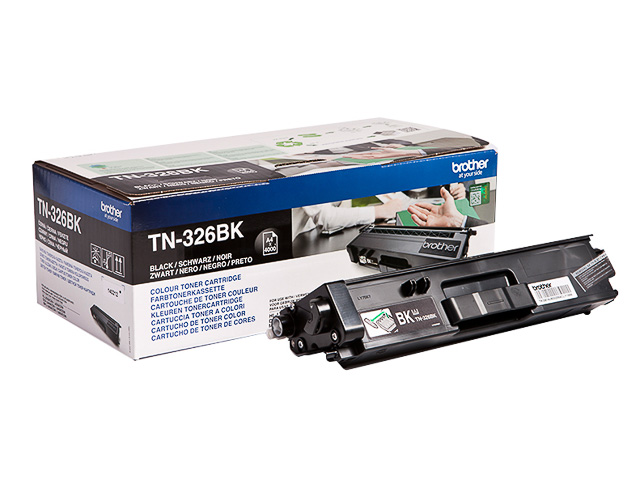 Original Brother TN 326 BK Toner Schwarz