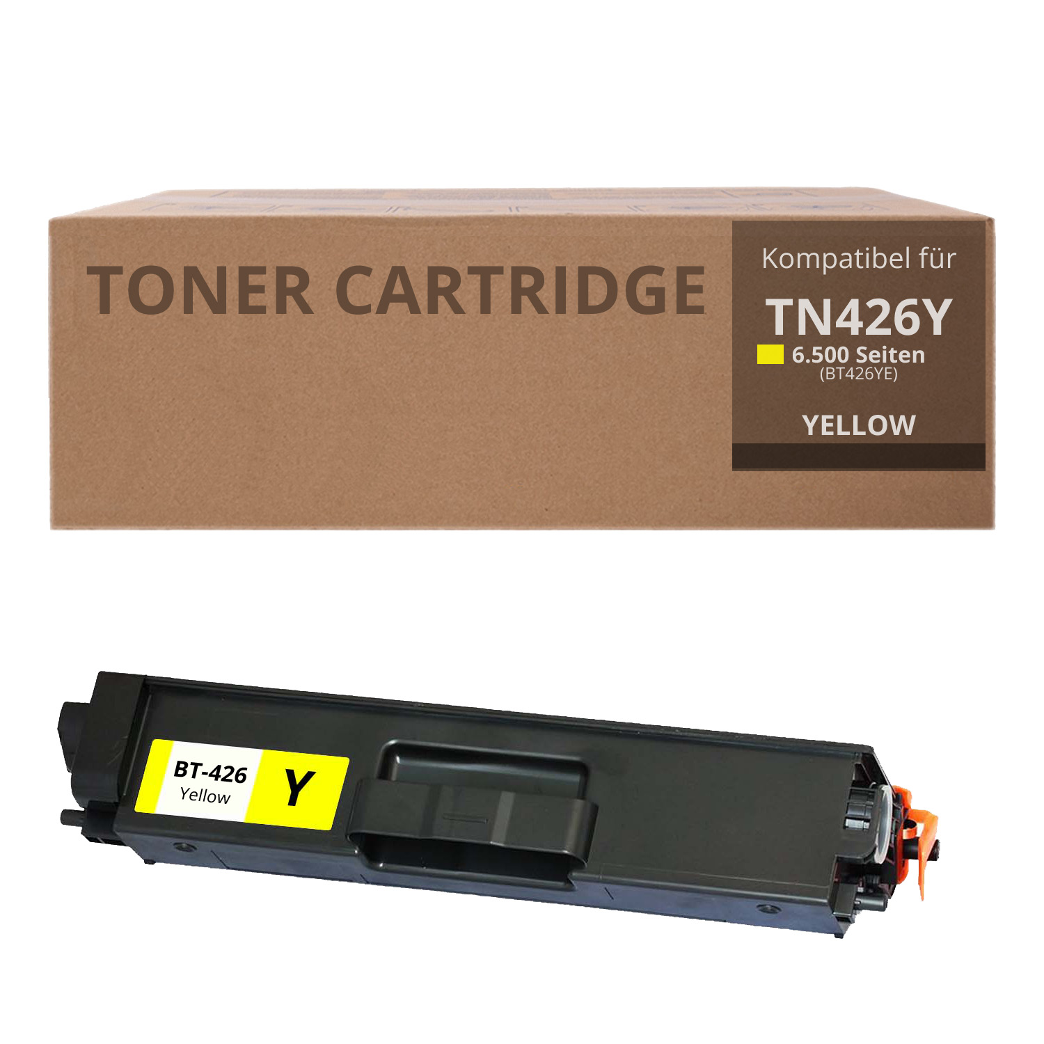 Alternativ zu Brother TN 426 Y Toner Gelb 6.500 Seiten
