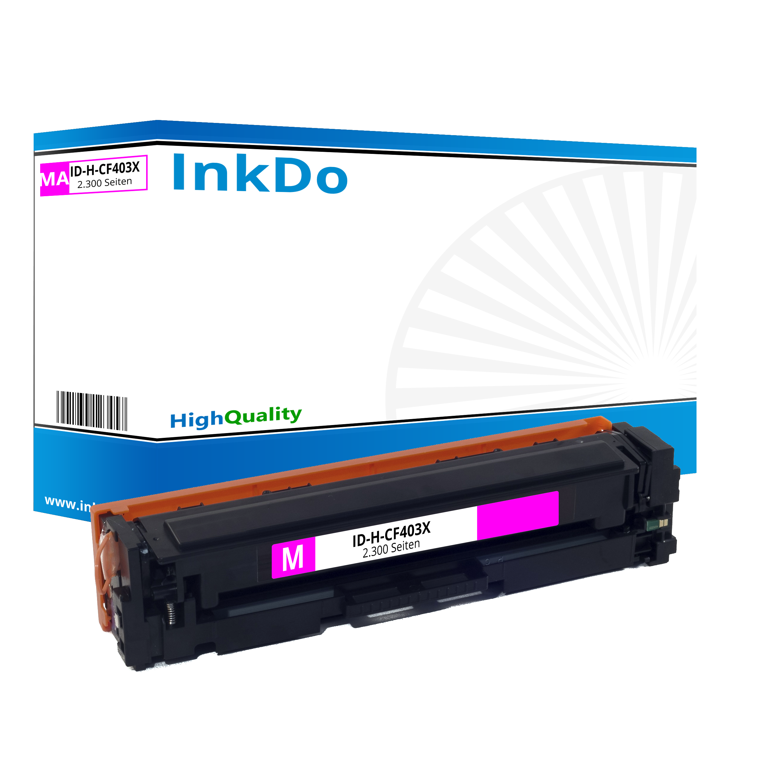 Alternativ zu HP CF 403X  / 201X  Toner Magenta