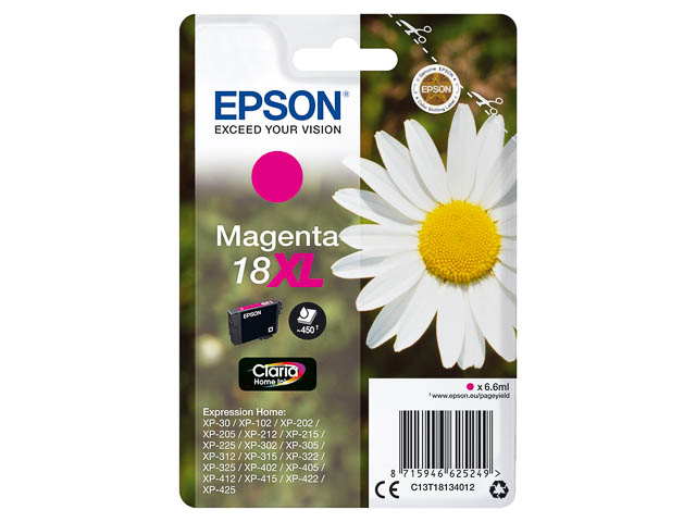 Original Epson 18XL Tintenpatrone Magenta