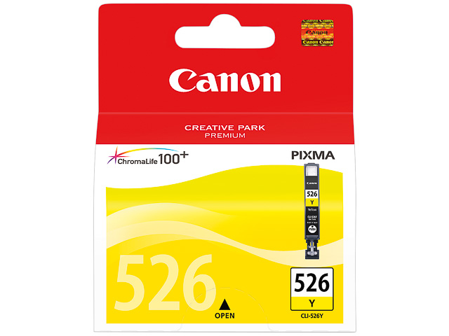 Original  Canon CLI 526 Y Patrone Gelb