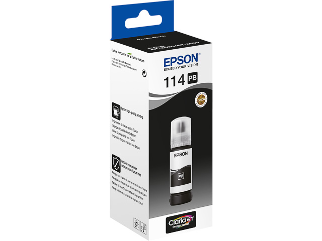 Original Epson 114 Tinten Foto Schwarz 70 ml