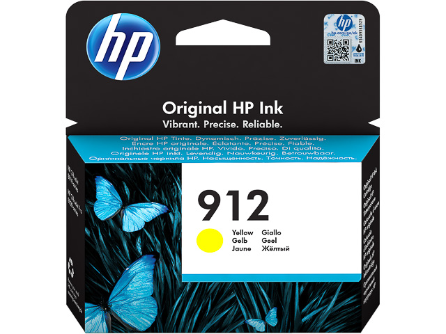 Original HP 912 Tintenpatrone Gelb 3YL79AE