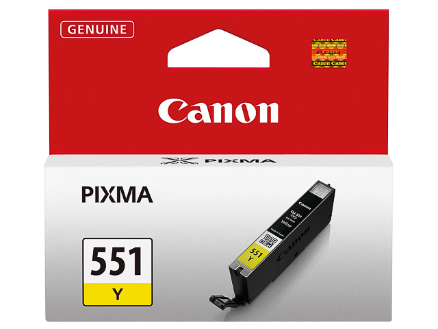 Original Canon CLI 551 Y Patrone Gelb