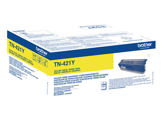 Original Brother TN-421Y Toner Gelb