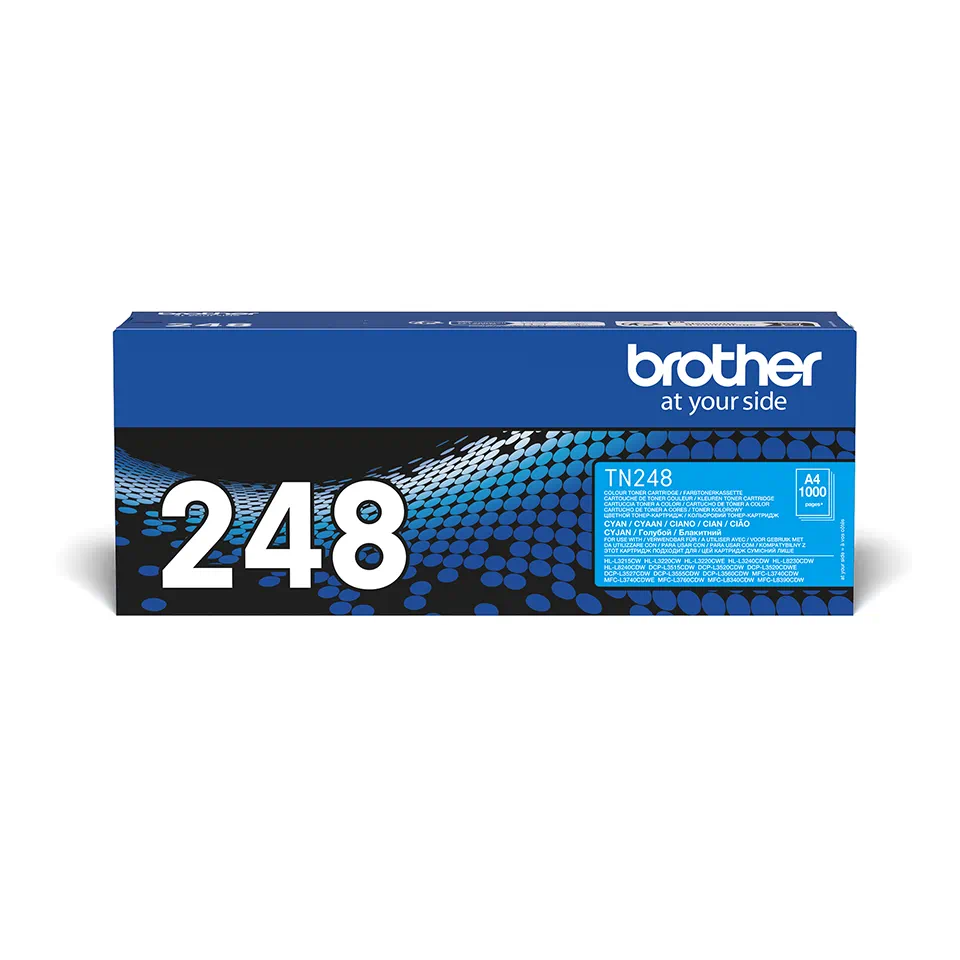 Original Brother TN 248 C Toner Cyan 1.000 Seiten