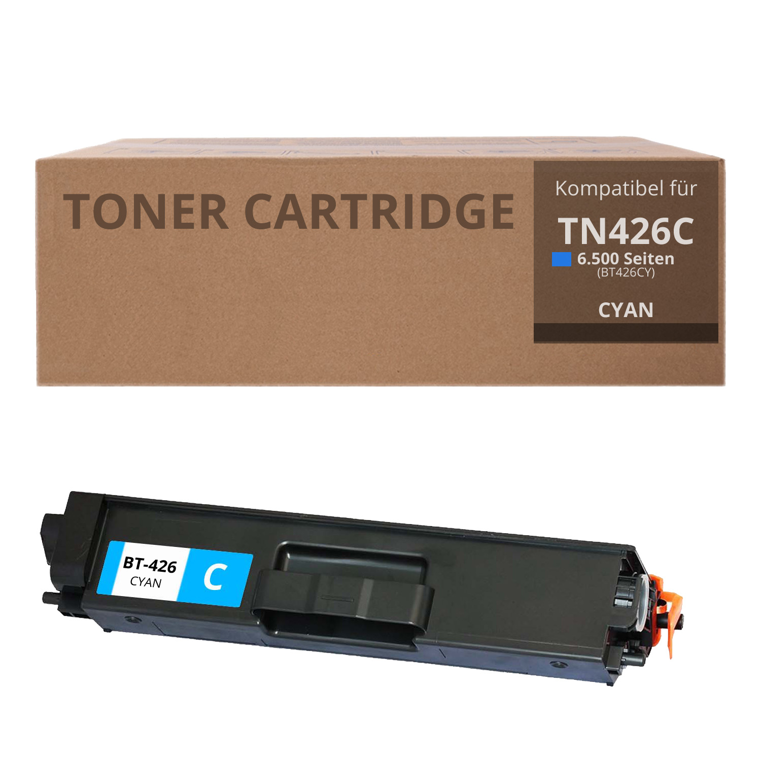 Alternativ zu Brother TN 426 C Toner Cyan 6.500 Seiten