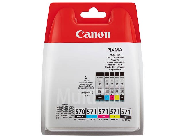 Original Canon PGI-570 / CLI-571 Multipack 0372C004