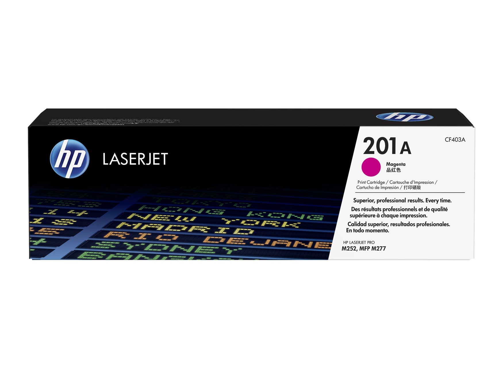 Original HP CF403A / 201A Toner magenta 1.400 Seiten
